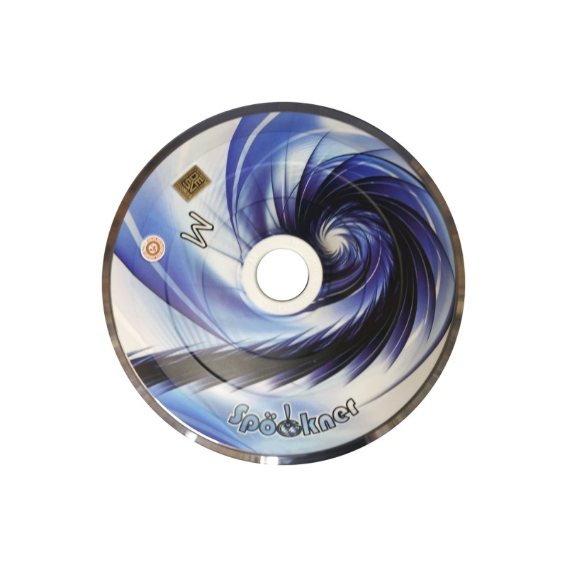 Spirale Dunkelblau - Weiss